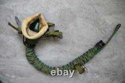 Original High Altitude Fighter Pilot Helmet(1#/Largest) Oxygen Mask Ym-9915G