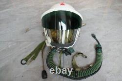 Original High Altitude Fighter Pilot Helmet, Pressure Helmet