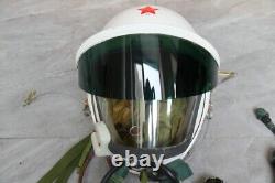 Original High Altitude Fighter Pilot Helmet, Pressure Helmet