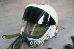 Original High Altitude Fighter Pilot Helmet, Pressure Helmet