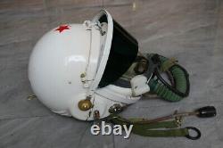 Original High Altitude Fighter Pilot Helmet, Pressure Helmet