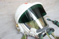 Original High Altitude Fighter Pilot Helmet, Pressure Helmet