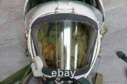 Original High Altitude Fighter Pilot Helmet, Pressure Helmet