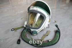 Original High Altitude Fighter Pilot Helmet, Pressure Helmet