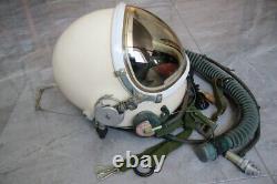 Original High Altitude Pilot Flight Helmet TK-4, Pull down Sunvisor