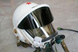 Original High altitude MiG-21 Fighter Pilot Flight Helmet
