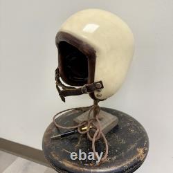 Original Indochina Korea M1948 French Air Force Gueneau Pilot Flight Helmet