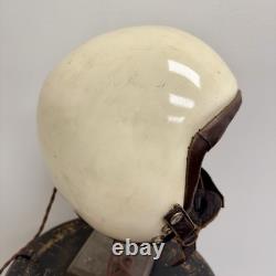 Original Indochina Korea M1948 French Air Force Gueneau Pilot Flight Helmet
