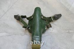 Original MiG-15 Pilot Leather Flight Helmet, Oxygen Mask 6502, Goggles
