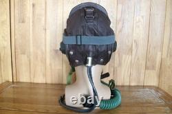 Original MiG-15 Pilot Leather Flight Helmet, Oxygen Mask YM-6512, MiG Goggles