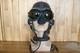 Original MiG-15 Pilot Leather Flight Helmet, Throat Microphone, Goggles