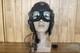 Original MiG-15 Pilot Winter Leather Flight Helmet, Big Sea Eye Goggles