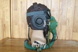 Original MiG-15 Pilot Winter Leather Flight Helmet, Oxygen mask(6512), Goggles