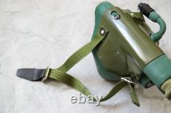 Original MiG-15 Pilot Winter Leather Flight Helmet, Oxygen mask, Goggles