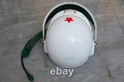 Original MiG-19 Fighter Pilot Flight Helmet, Pull down Sunvisro