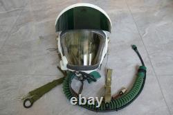 Original MiG-19 Fighter Pilot Flight Helmet, Pull down Sunvisro