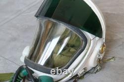 Original MiG-19 Fighter Pilot Flight Helmet, Pull down Sunvisro
