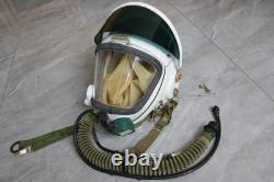 Original MiG-19 Fighter Pilot Flight Helmet, Pull down sunvisor