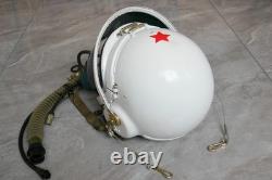 Original MiG-19 Fighter Pilot Flight Helmet, Pull down sunvisor