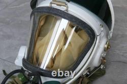 Original MiG-19 Fighter Pilot Flight Helmet, Pull down sunvisor