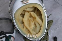 Original MiG-19 Fighter Pilot Flight Helmet, Pull down sunvisor