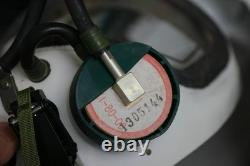 Original MiG-19 Fighter Pilot Flight Helmet, Pull down sunvisor