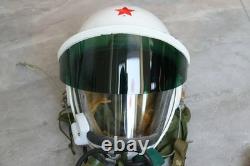 Original MiG-19 Fighter Pilot Flight Helmet TK-1