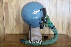 Original MiG Fighter Pilot Flight Helmet, Oxygen Mask YM-9915G