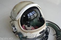 Original MiG Fighter Pilot Flight Helmet Tk-4A, Sun-visor, Oxygen Mask