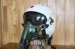 Original MiG Fighter Pilot Helmet ZH-1A(Early Ver), Oxygen Mask YM-6505