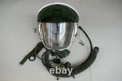 Original Mig Fighter Pilot Flight Helmet, Pull Down Black Sun Visor No. 139