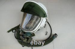 Original Mig Fighter Pilot Flight Helmet, Pull Down Black Sun Visor No. 139