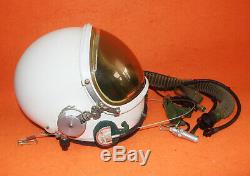 Original Named High Altitude Pressure Pilot Flight Helmet SizeO# XXXL 0010