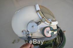 Original Navy Aircraft Carrier Fighter Pilot Flight Helmet, Combined Rescue Suit