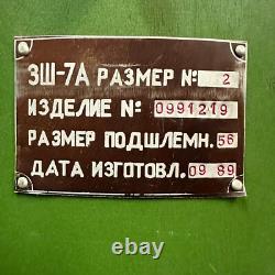 Original Pilot Helmet Box Zsh 7a Soviet Union Flight High Altitude Mig Ussr