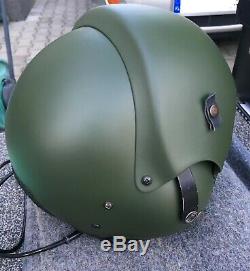 Original Polish Air Force Pilot Flight Helmet THL-5NV for Niht Vision Rare