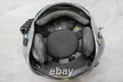 Original Retired Fighter Pilot Helmet QTK-1 (1#/60cm), Pull Down Black Sunvisor