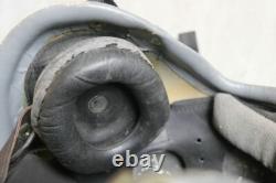 Original Retired Fighter Pilot Helmet QTK-1 (1#/60cm), Pull Down Black Sunvisor