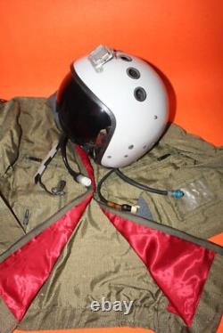 Original Russian Fighter Pilot helmet 3# Fighter Suit Jack
