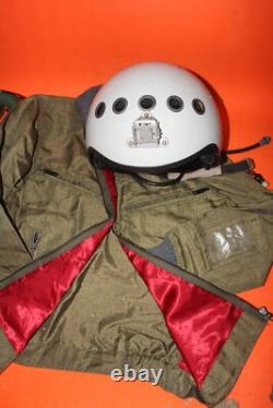Original Russian Fighter Pilot helmet 3# Fighter Suit Jack