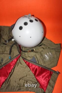 Original Russian Fighter Pilot helmet 3# Fighter Suit Jack