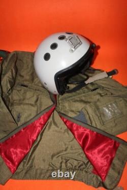 Original Russian Fighter Pilot helmet 3# Fighter Suit Jack