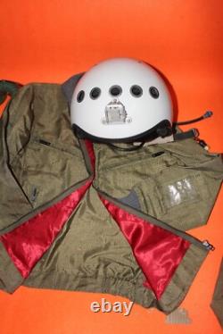 Original Russian Fighter Pilot helmet 3# Fighter Suit Jack
