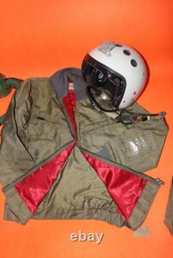 Original Russian Fighter Pilot helmet 3# Fighter Suit Jack