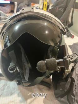 Original SPH-4 Gentex SPH-4 Flight Helmet XXL White Dual Visor NVG +