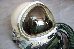 Original Surplus Fighter Pilot Helmet, High Altitude Sealed Helmet