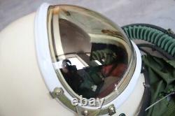 Original Surplus Fighter Pilot Helmet, High Altitude Sealed Helmet