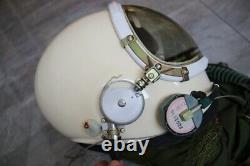 Original Surplus Fighter Pilot Helmet, High Altitude Sealed Helmet