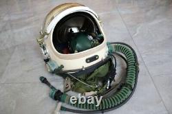 Original Surplus Fighter Pilot Helmet, High Altitude Sealed Helmet