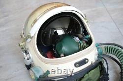 Original Surplus Fighter Pilot Helmet, High Altitude Sealed Helmet